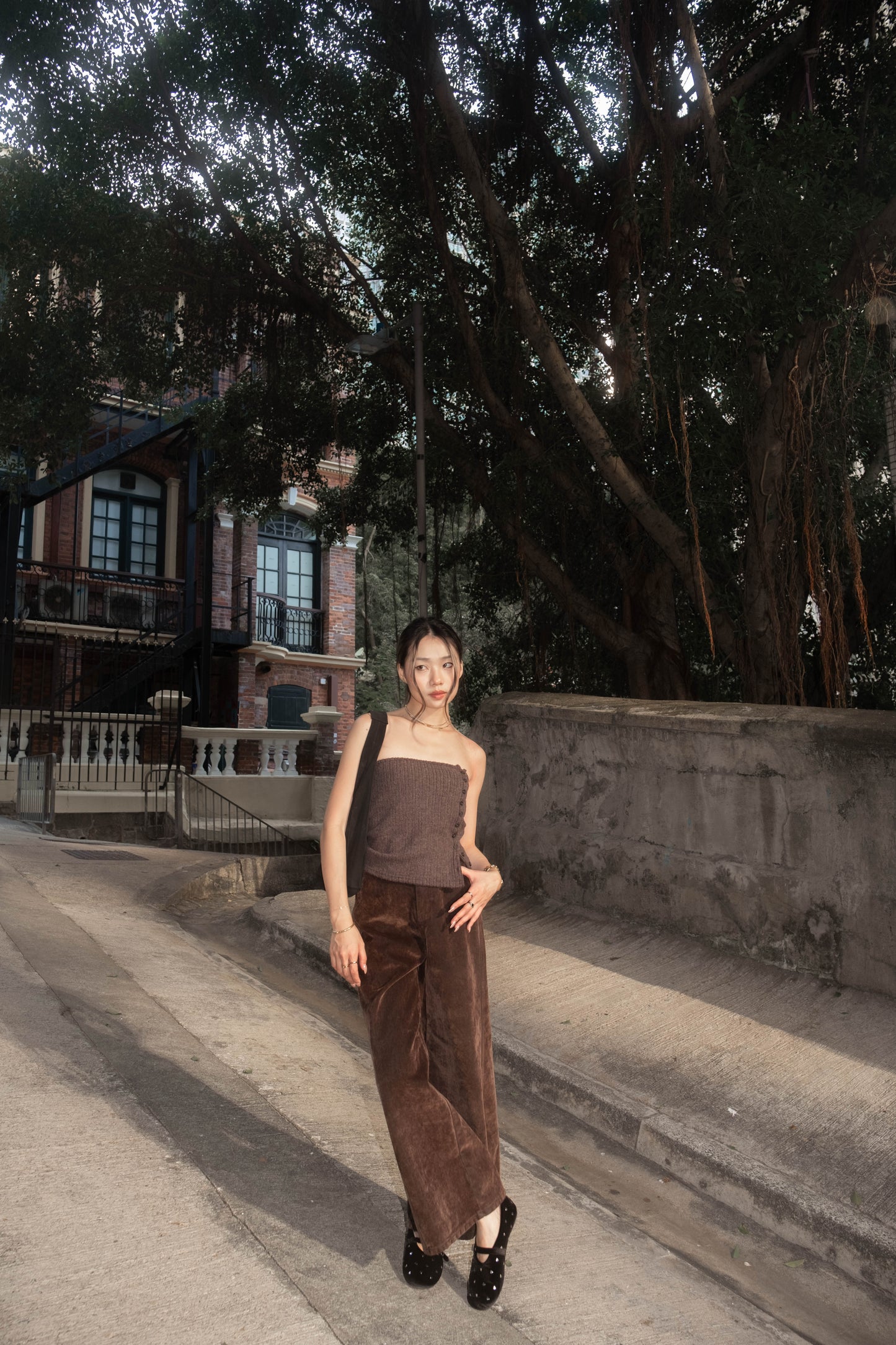 [ 🆕 大推款!! 秋冬絨面 極厚實+靚料+靚 cut ] Fall Velvet Wide-Leg Pants - 2 colours