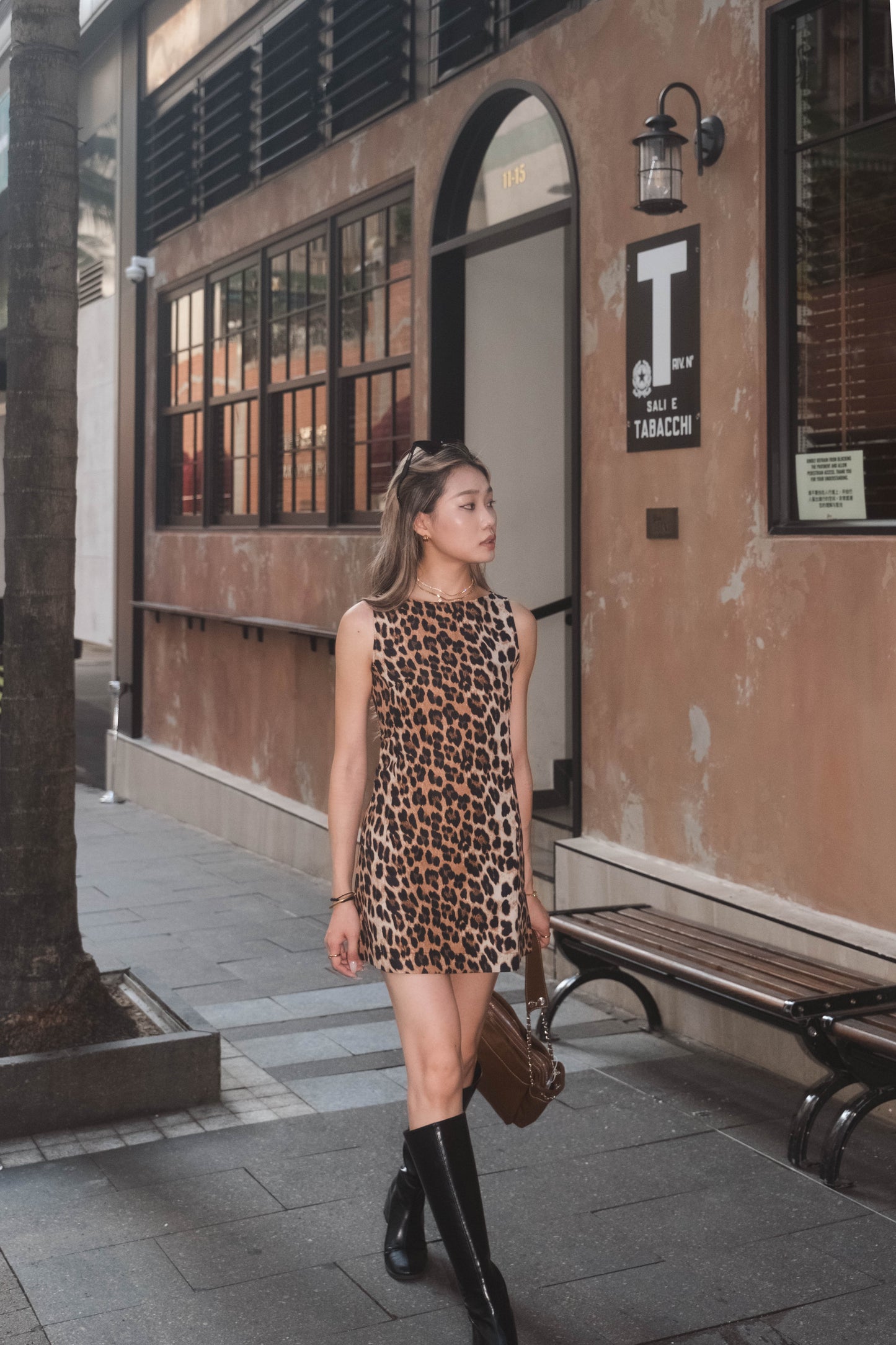 [ 豹紋 On Point 之選 ] Mamamia Leopard Mini Dress