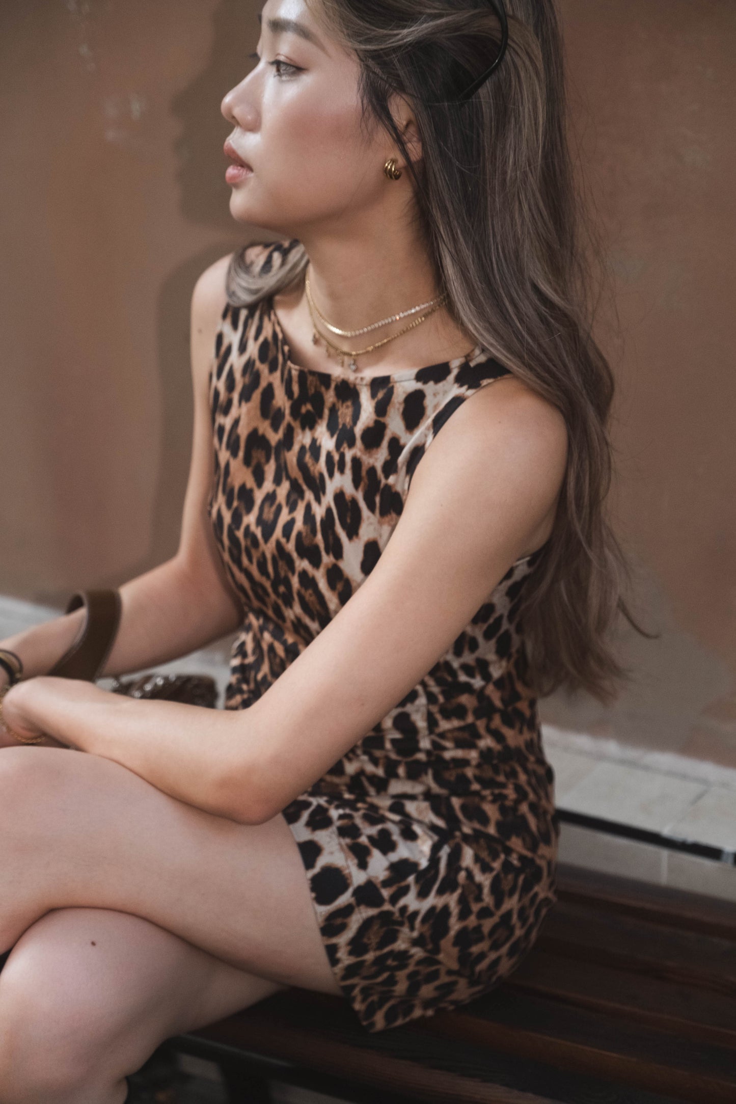 [ 豹紋 On Point 之選 ] Mamamia Leopard Mini Dress