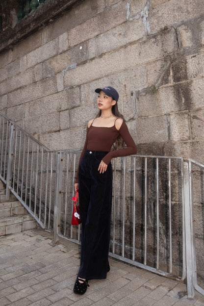 [ 🆕 小性感親膚彈性 top ] Show Me Shoulder Top - 4 colours