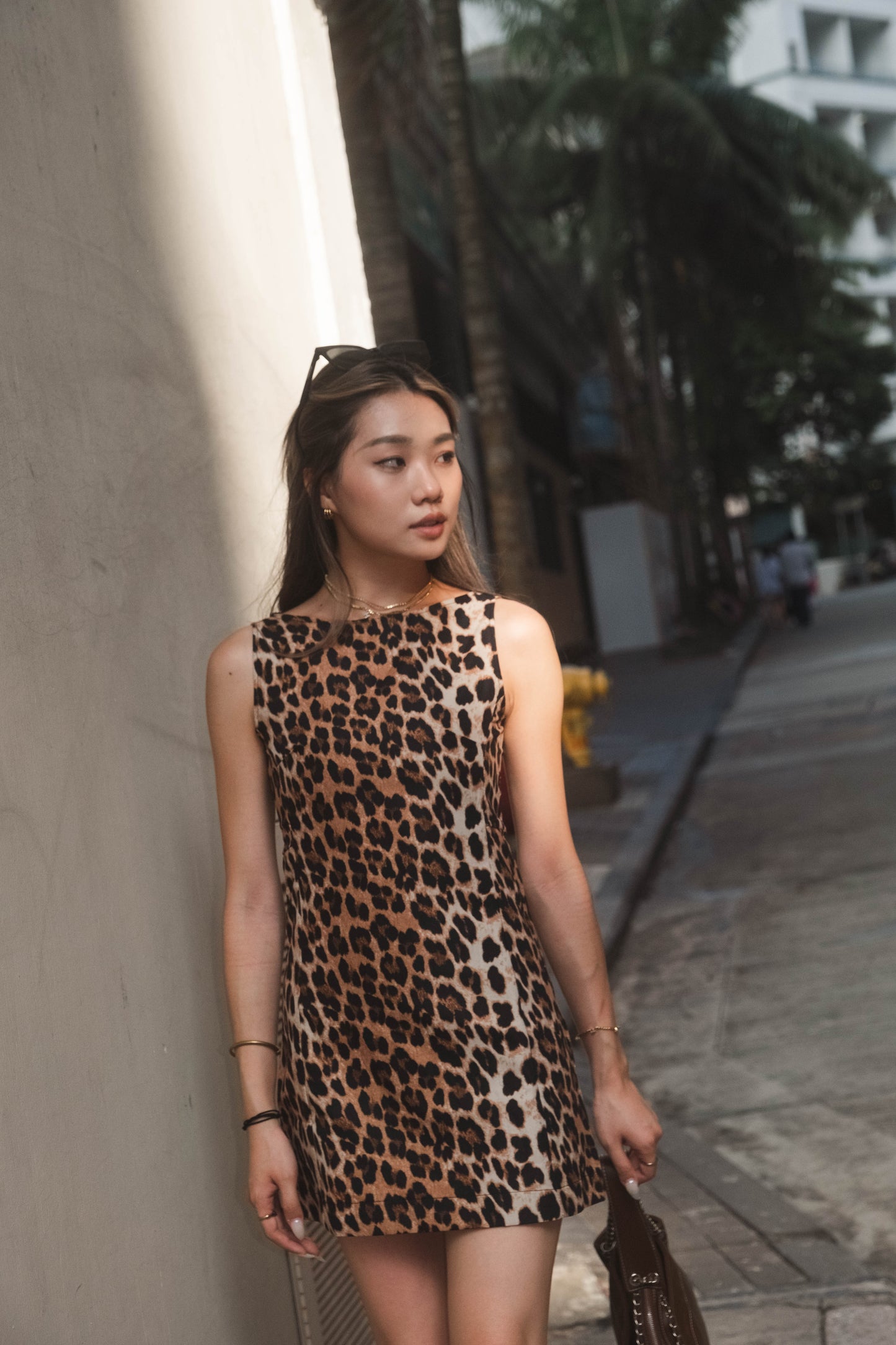 [ 豹紋 On Point 之選 ] Mamamia Leopard Mini Dress