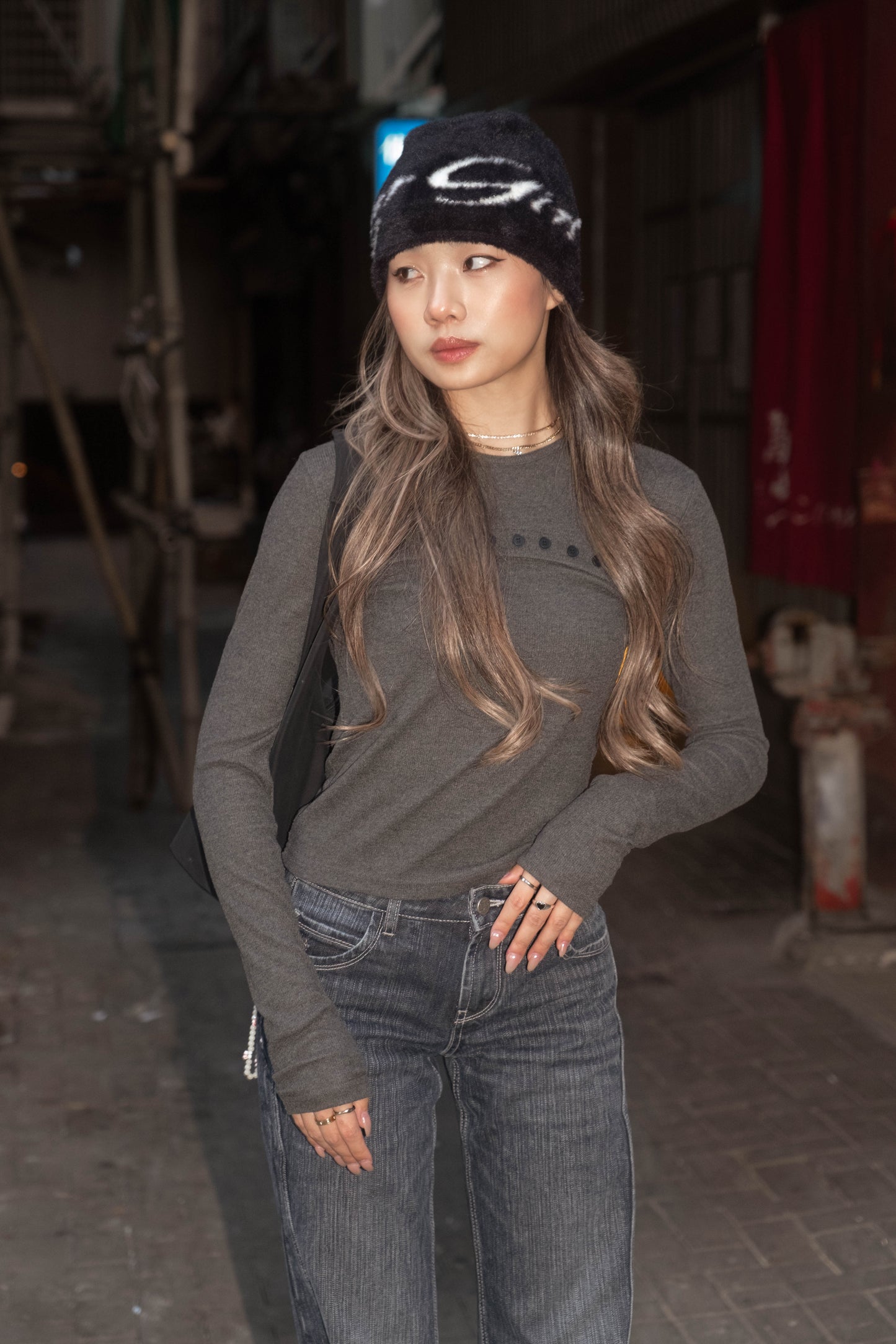 [ 🆕 簡約 & 小細節 ! 軟綿綿長袖 top ] Lock It Up Top - 3 colours