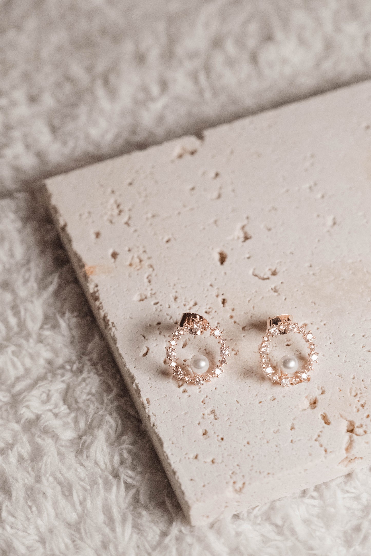 Lenna Earrings Rosegold