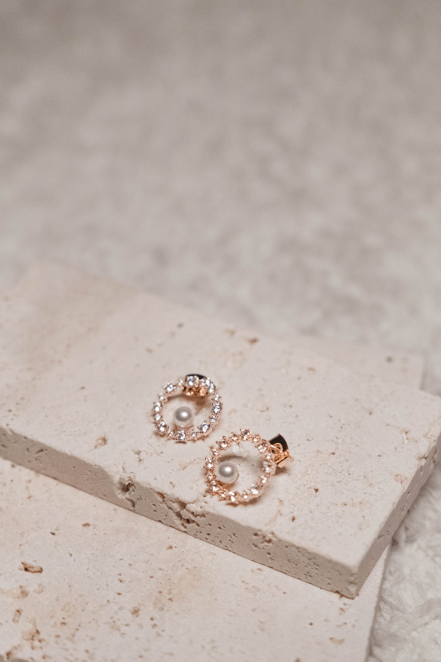 Lenna Earrings Rosegold