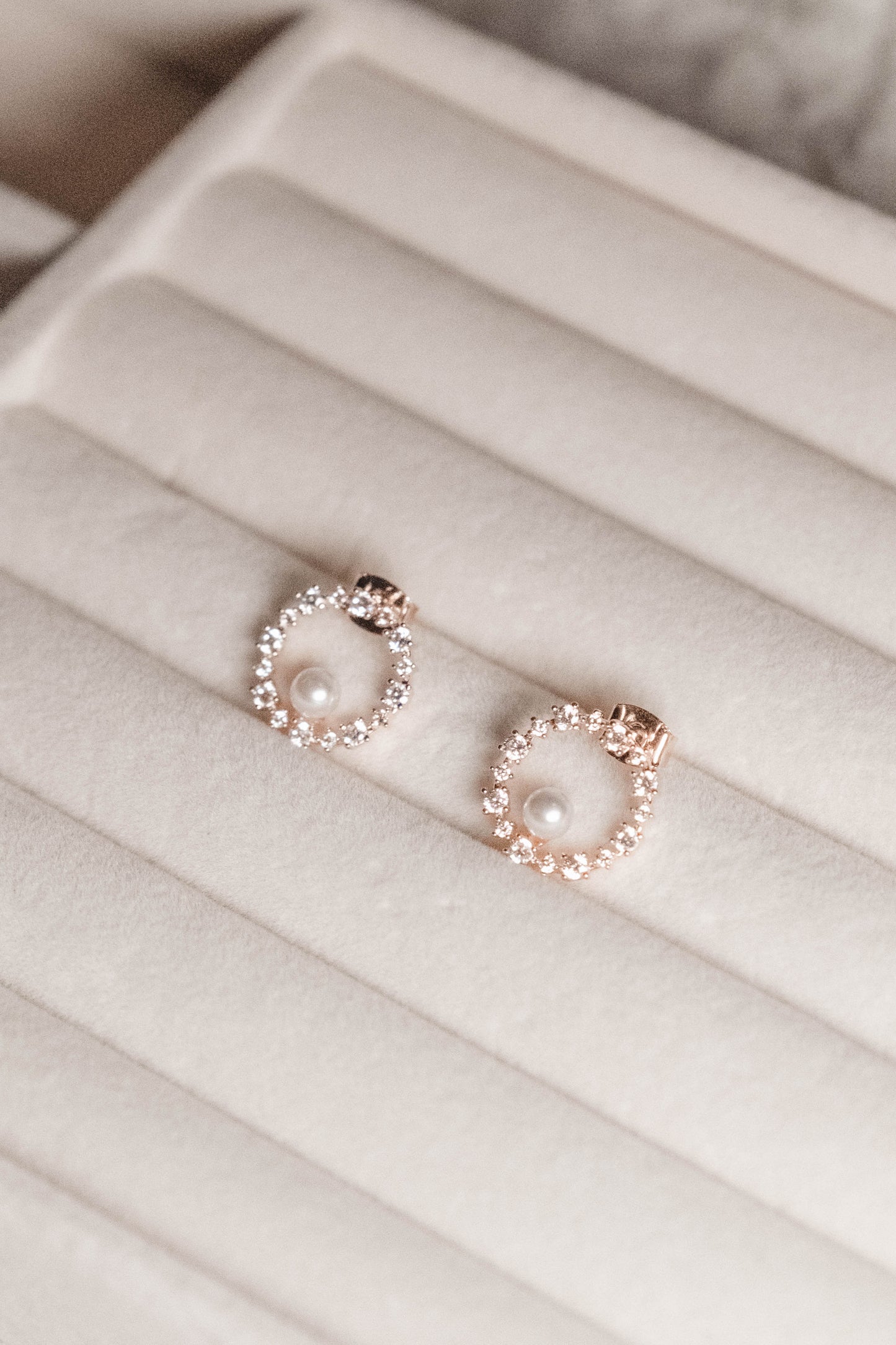 Lenna Earrings Rosegold