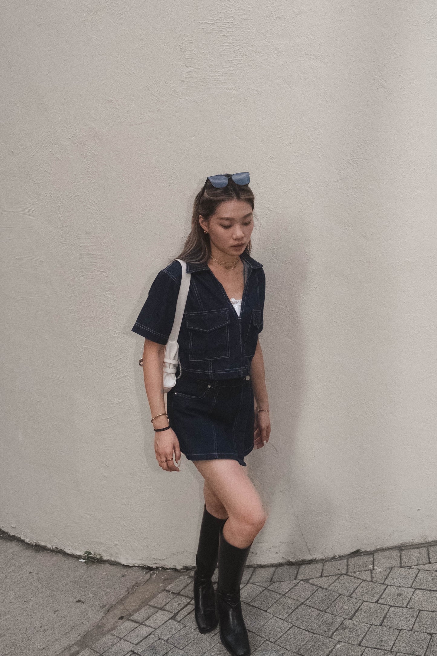 [ 輕鬆襯衫~ 牛仔套裝 (可分開購買) ] Holiday ON Denim Set