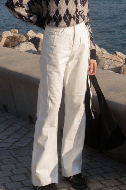 SALE [ 舒服 + 靚cut 🪽 歐美隨性高腰喇叭褲 ] Way Cool Mini Belt Flare Pants - 2 colours