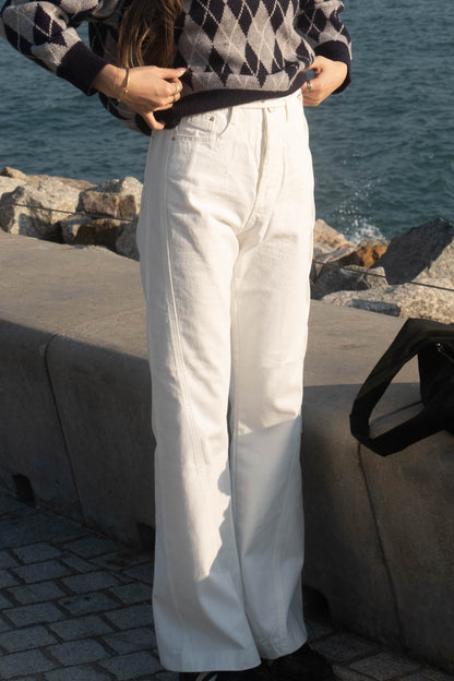 SALE [ 舒服 + 靚cut 🪽 歐美隨性高腰喇叭褲 ] Way Cool Mini Belt Flare Pants - 2 colours