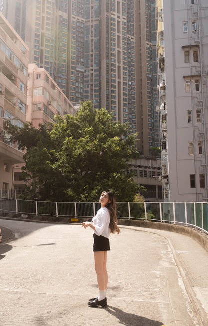 [ 法式小可愛 🥖🇫🇷 泡泡袖薄恤衫 ]  Fly Me To Paris Bubble Shirt