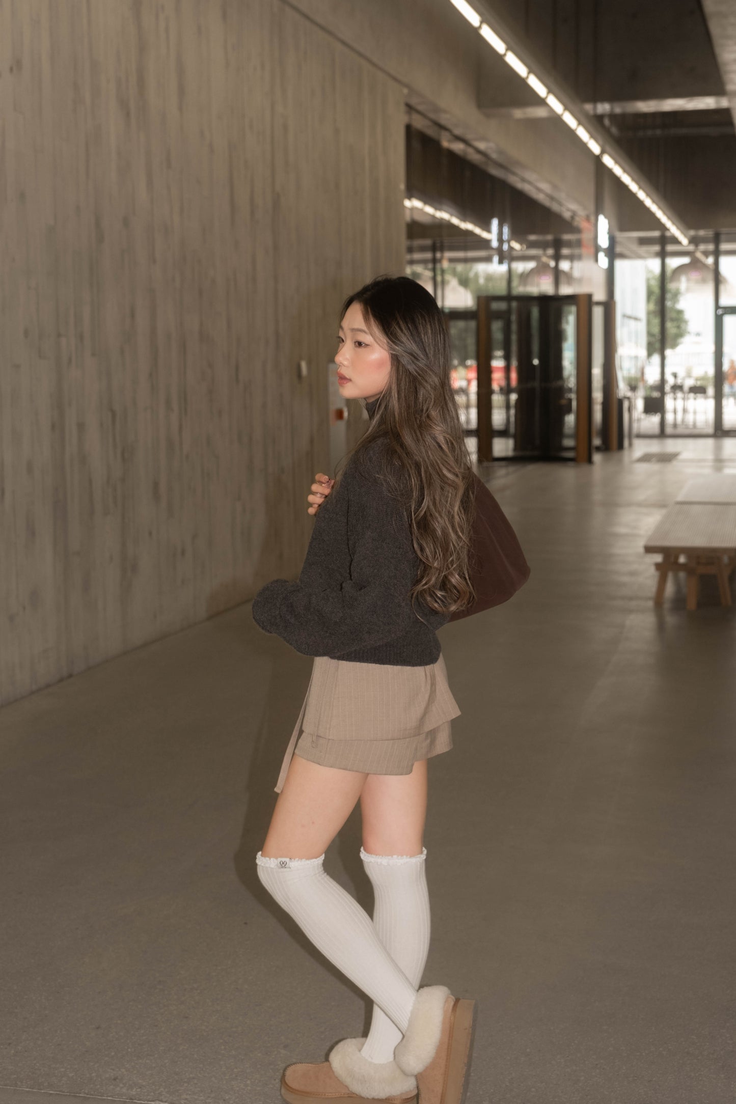 SALE [ 休閒~簡約~慵懶~薄冷衫 ] Free To Go Turtleneck Sweater - 2 colours