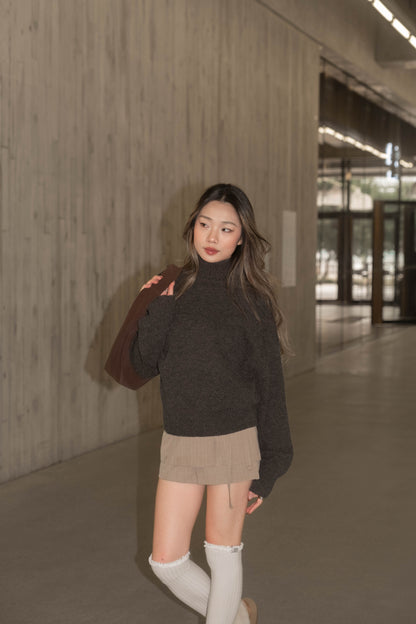 SALE [ 休閒~簡約~慵懶~薄冷衫 ] Free To Go Turtleneck Sweater - 2 colours