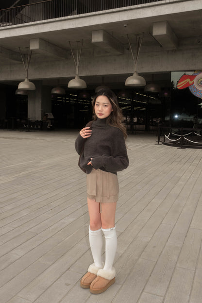 SALE [ 休閒~簡約~慵懶~薄冷衫 ] Free To Go Turtleneck Sweater - 2 colours