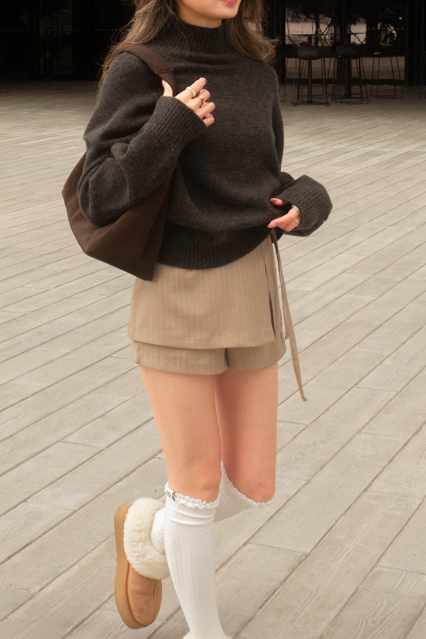 SALE [ 休閒~簡約~慵懶~薄冷衫 ] Free To Go Turtleneck Sweater - 2 colours