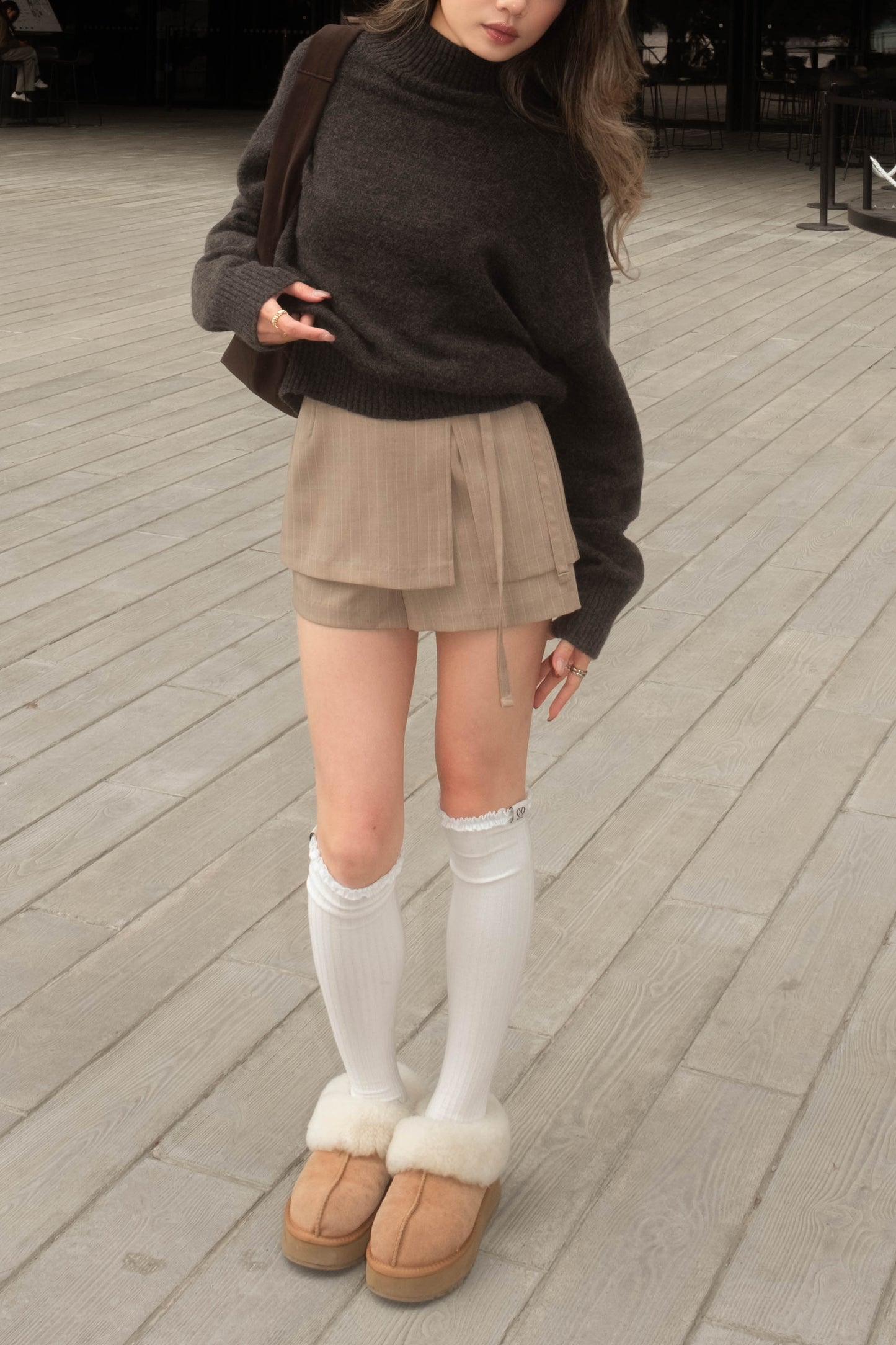 SALE [ 休閒~簡約~慵懶~薄冷衫 ] Free To Go Turtleneck Sweater - 2 colours