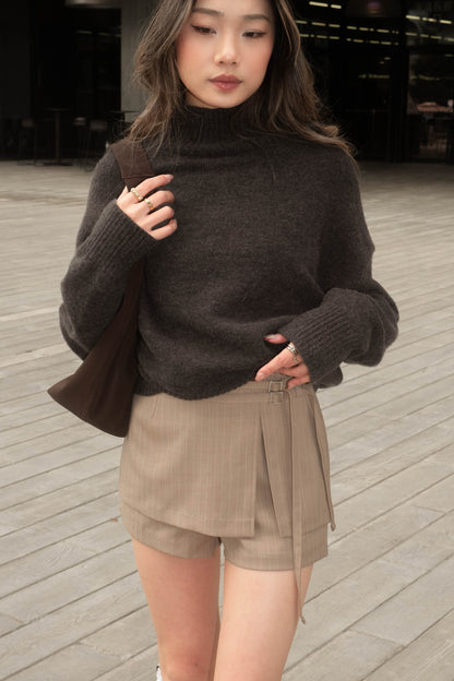 SALE [ 休閒~簡約~慵懶~薄冷衫 ] Free To Go Turtleneck Sweater - 2 colours