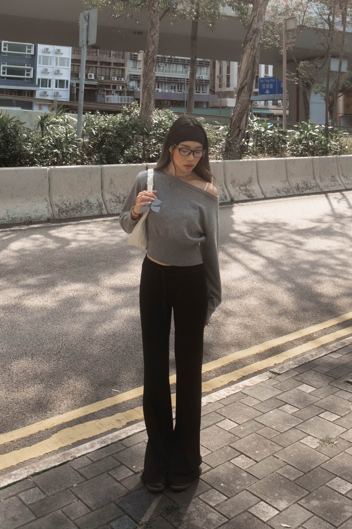[ 🆕 軟淋淋~ 斜膊軟薄冷衫] Couch Sheer Sweater - 4 colours