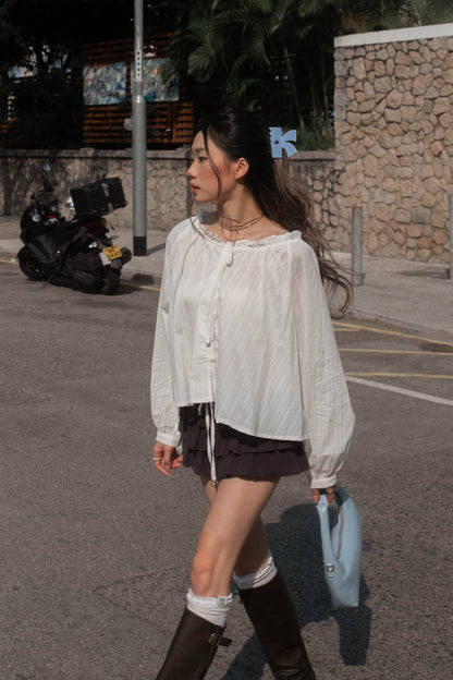 [ 🆕 仙氣飄飄₊˚⋆.ೃ𐦍 ] Cinderella Blouse - 2 colours