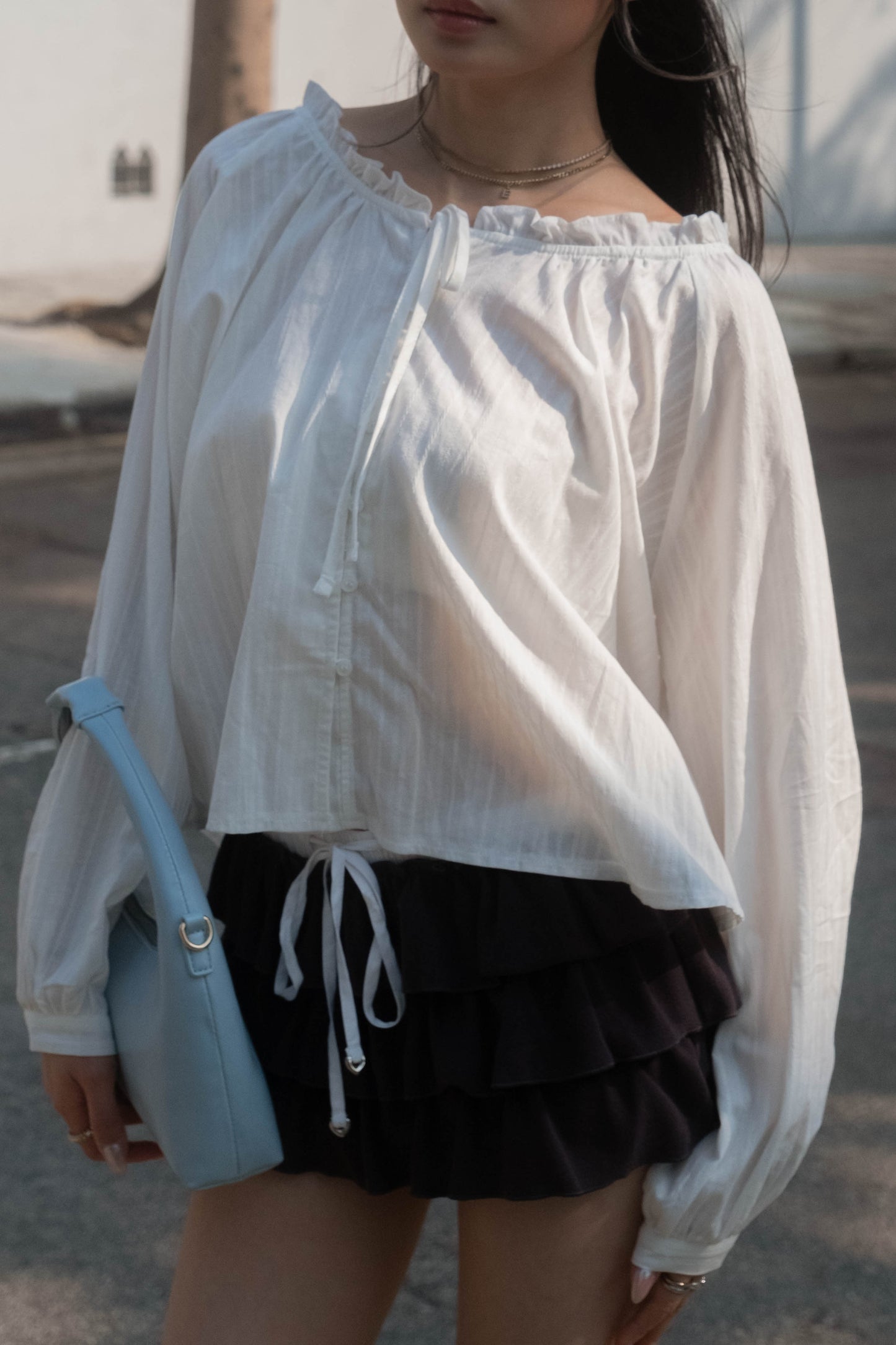 [ 🆕 仙氣飄飄₊˚⋆.ೃ𐦍 ] Cinderella Blouse - 2 colours