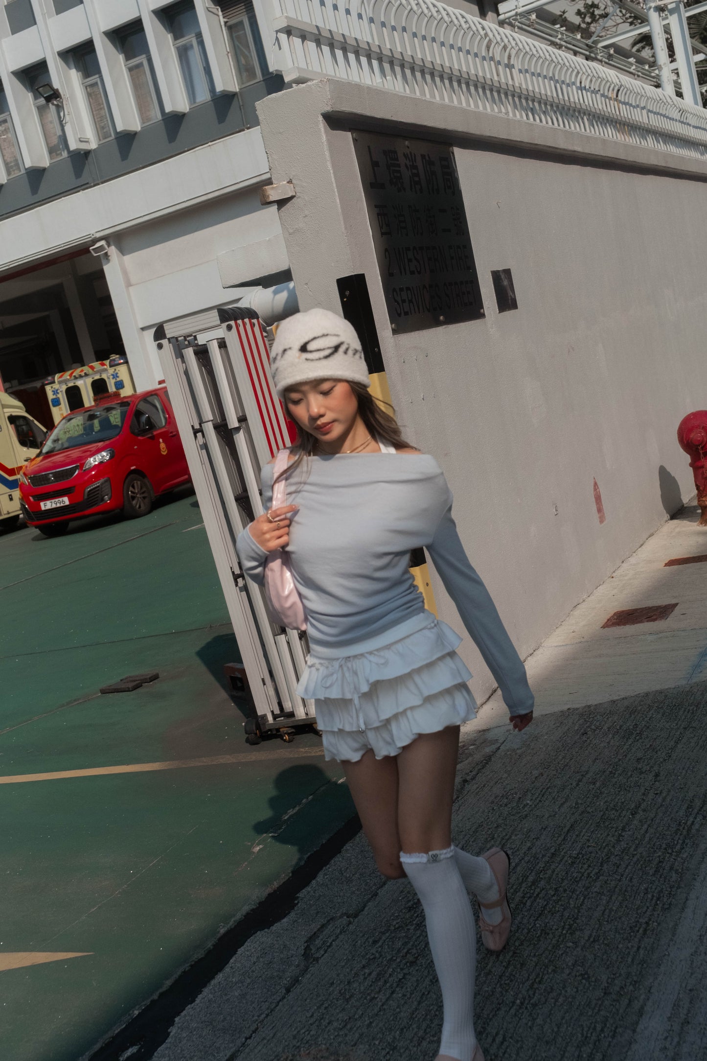 [ 🆕 Clean Fit ۶ৎ 氣質假兩件薄衫 ] States Layering Top - 4 colours