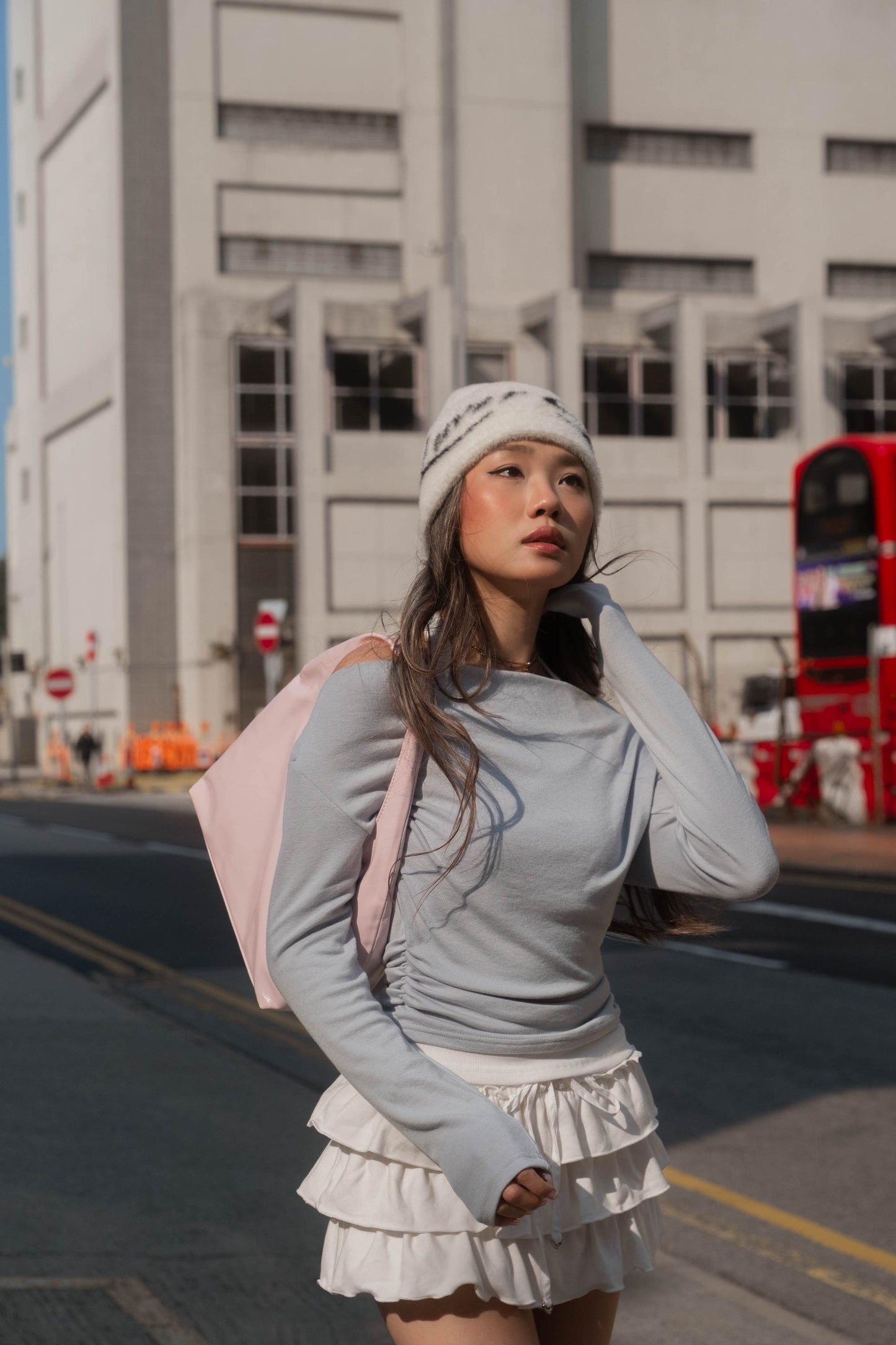 [ 🆕 Clean Fit ۶ৎ 氣質假兩件薄衫 ] States Layering Top - 4 colours