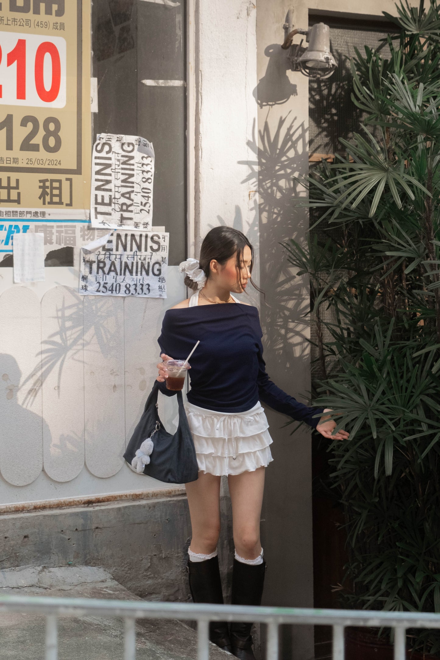 [ 🆕 Clean Fit ۶ৎ 氣質假兩件薄衫 ] States Layering Top - 4 colours