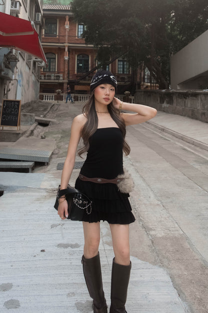 [ 🆕 簡約小性感~ 連身裙褲 ] Cupcake Romper - 2 colours