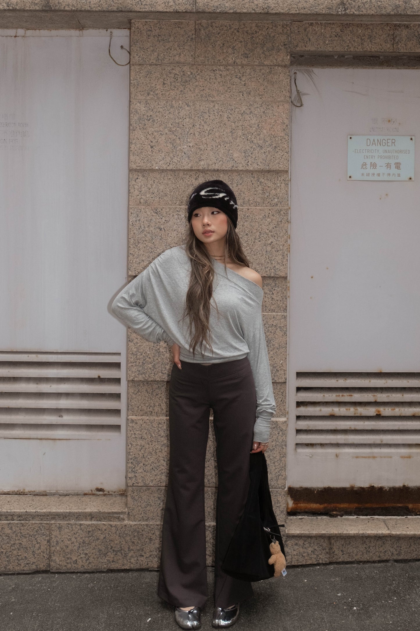 [ 🆕 無法抗拒的超柔軟觸感 ᶻ 𝗓 𐰁 .ᐟ ] Busy Cooling Asymmetric Top - 3 colours