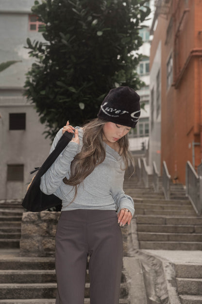 [ 🆕 無法抗拒的超柔軟觸感 ᶻ 𝗓 𐰁 .ᐟ ] Busy Cooling Asymmetric Top - 3 colours