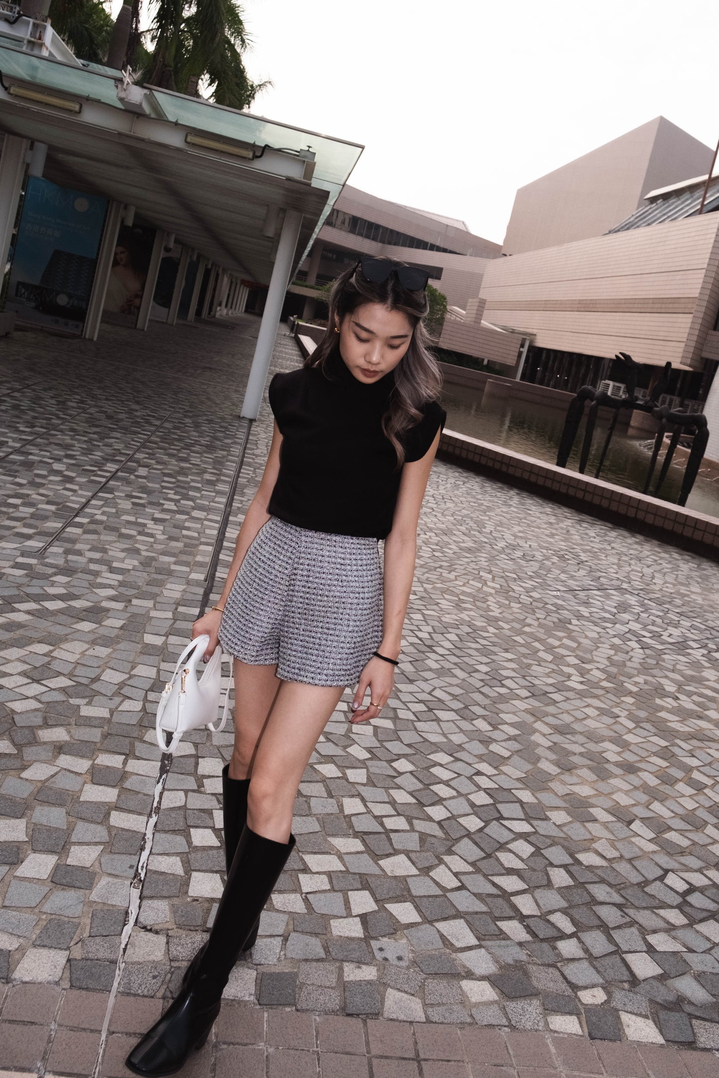 [ 靚要高調! 閃閃褲 ] Glitter Tweed Shorts - 2 colours