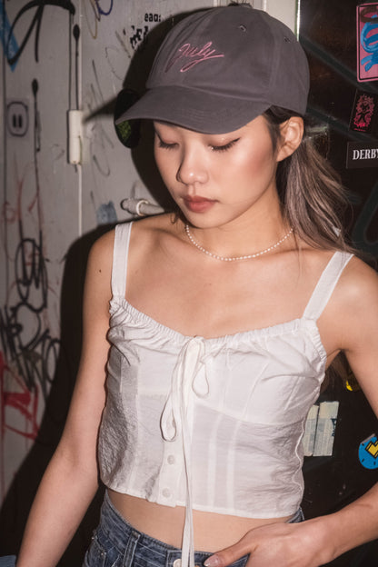 [ 純白夏日小背心 ] Hometown Little Cami