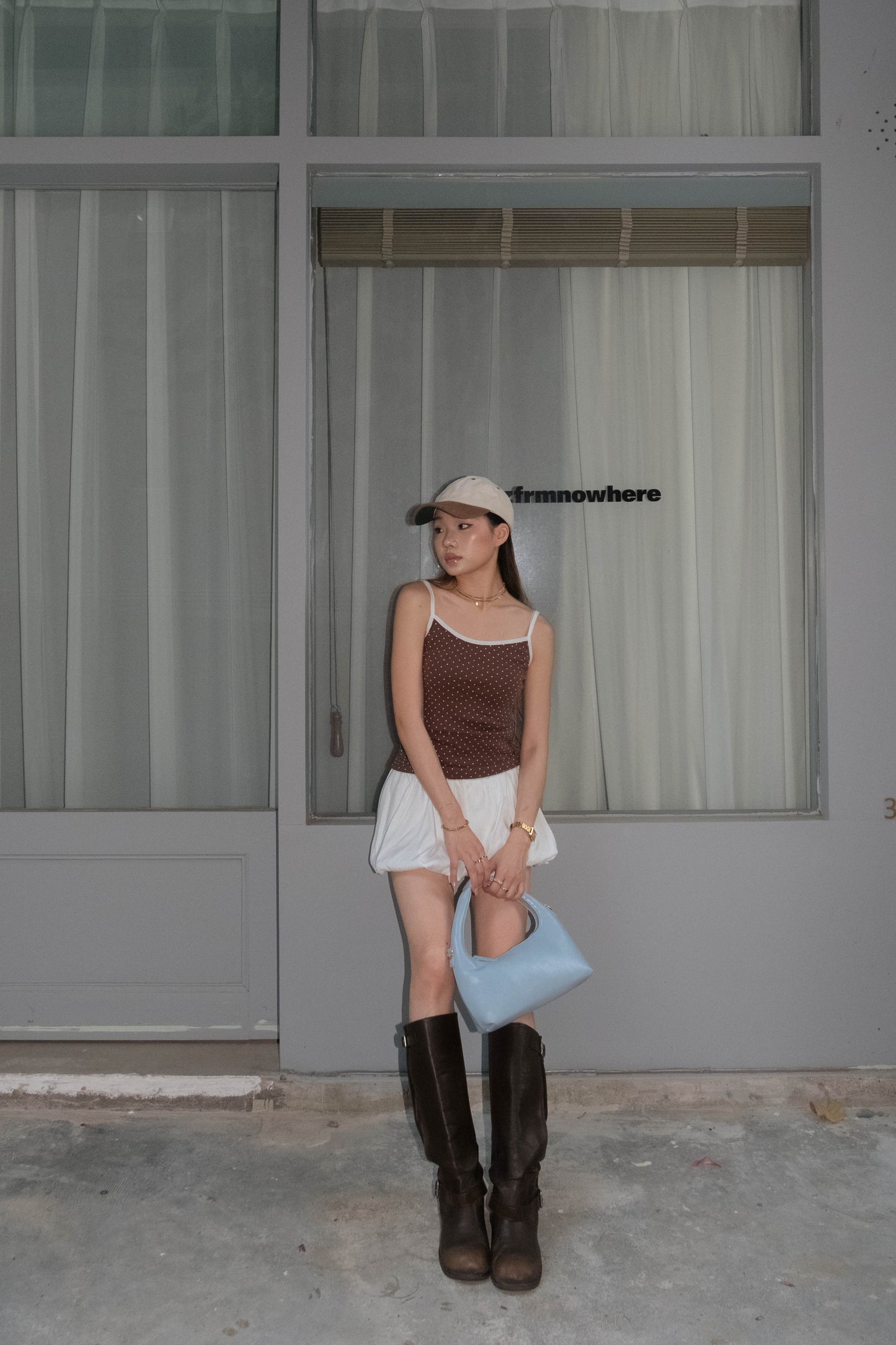 [ 🆕  super cute cute ⋆˚꩜｡ 小波點背心 ₊ ⊹ ] Polka Dot Cami - 5 colours