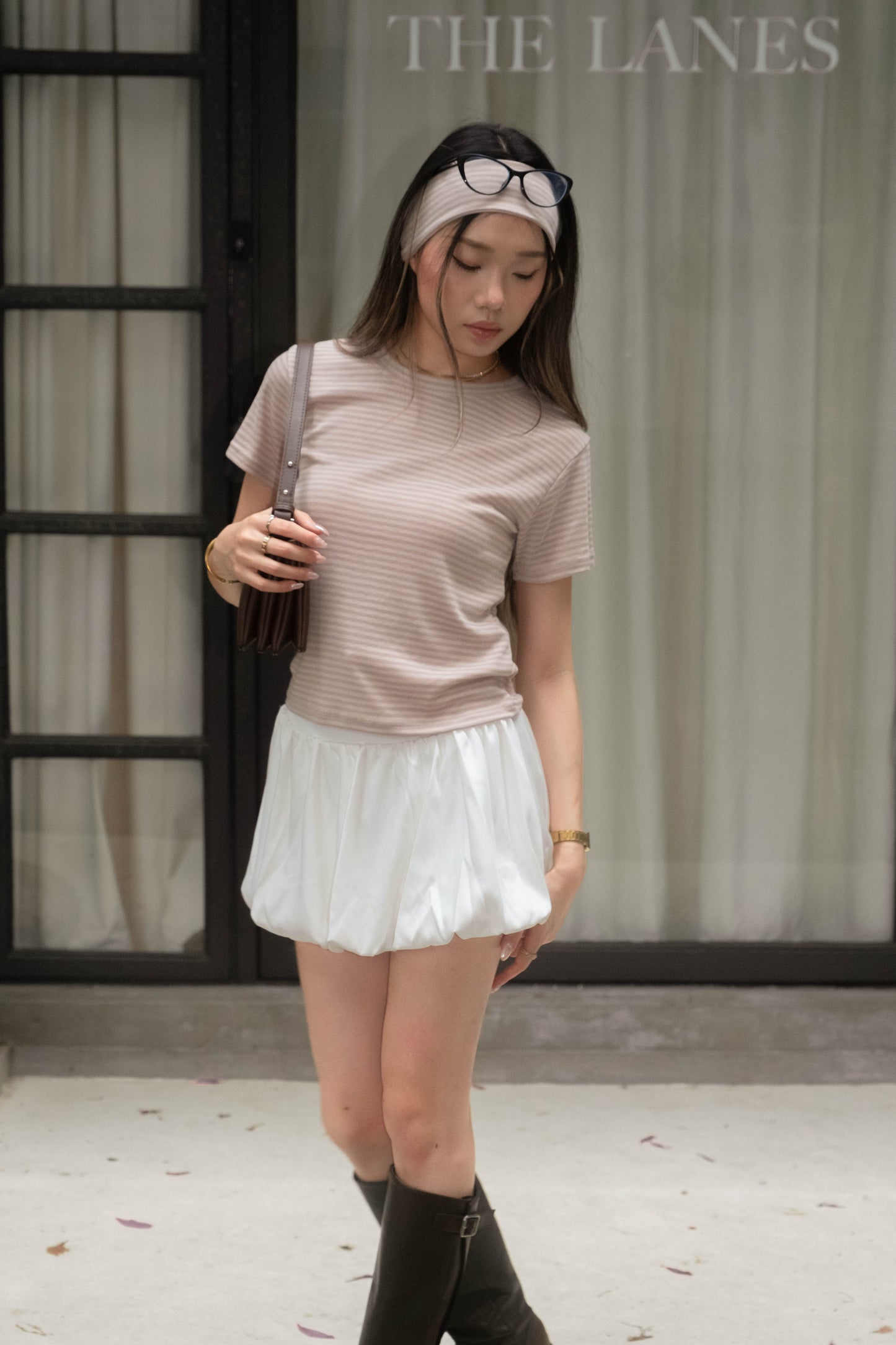 [ 🆕 柔軟日著 tee (連頭帶) ] Daily Tee With Headband - 2 colours