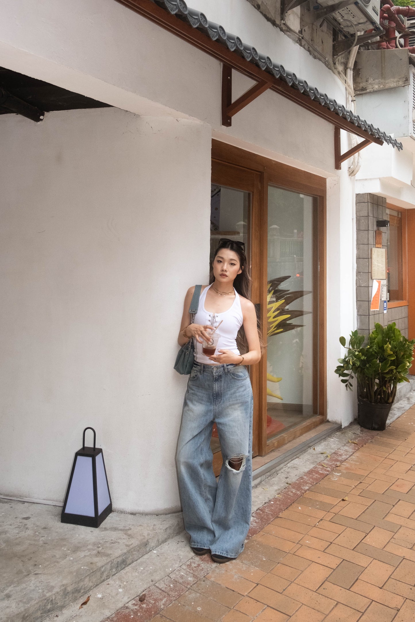 [ 🆕 型格性感 ✰ ✰ ✰ 綁帶露背 top ] Ada's Backless Tank - 3 colours