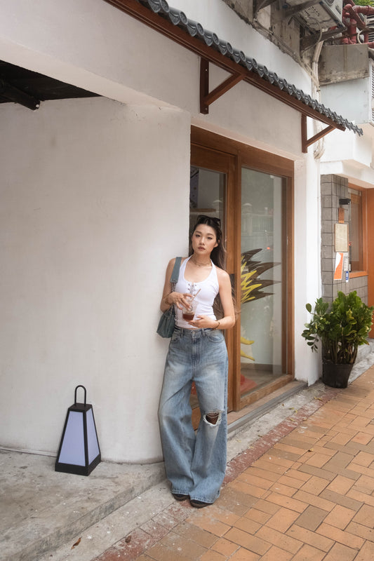[ 🆕 型格性感 ✰ ✰ ✰ 綁帶露背 top ] Ada's Backless Tank - 3 colours