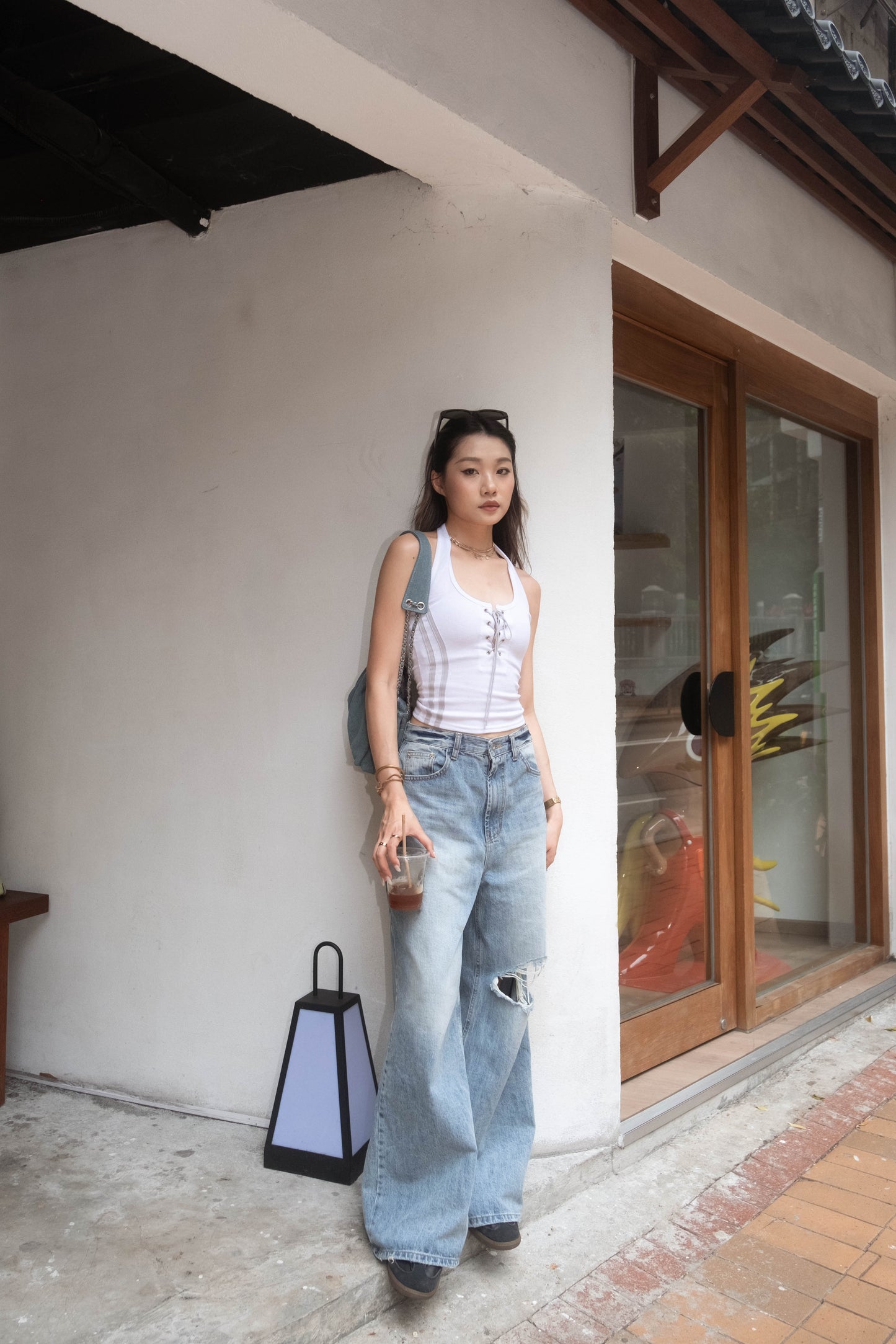 [ 🆕 型格性感 ✰ ✰ ✰ 綁帶露背 top ] Ada's Backless Tank - 3 colours