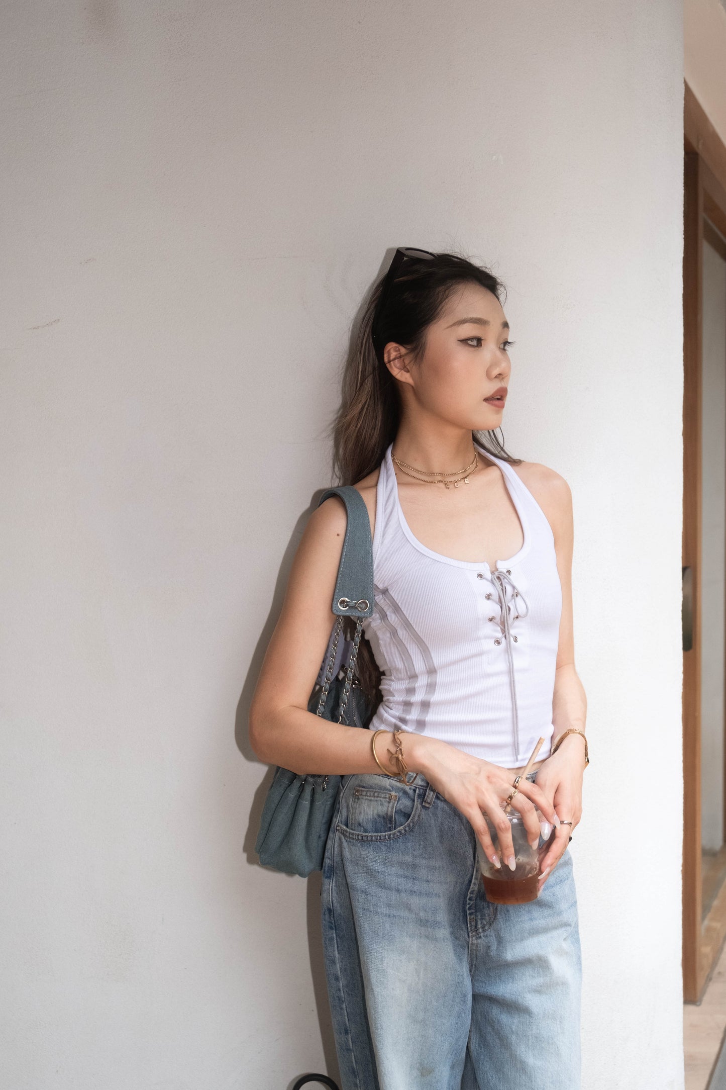 [ 🆕 型格性感 ✰ ✰ ✰ 綁帶露背 top ] Ada's Backless Tank - 3 colours