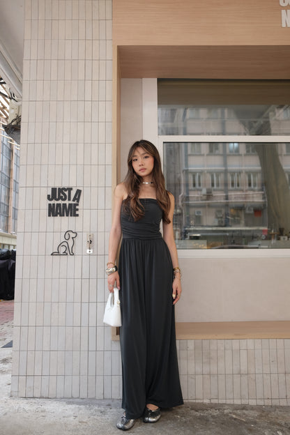 🆕  Strapless Ruched Jumpsuit  (with pads) - 5 colours