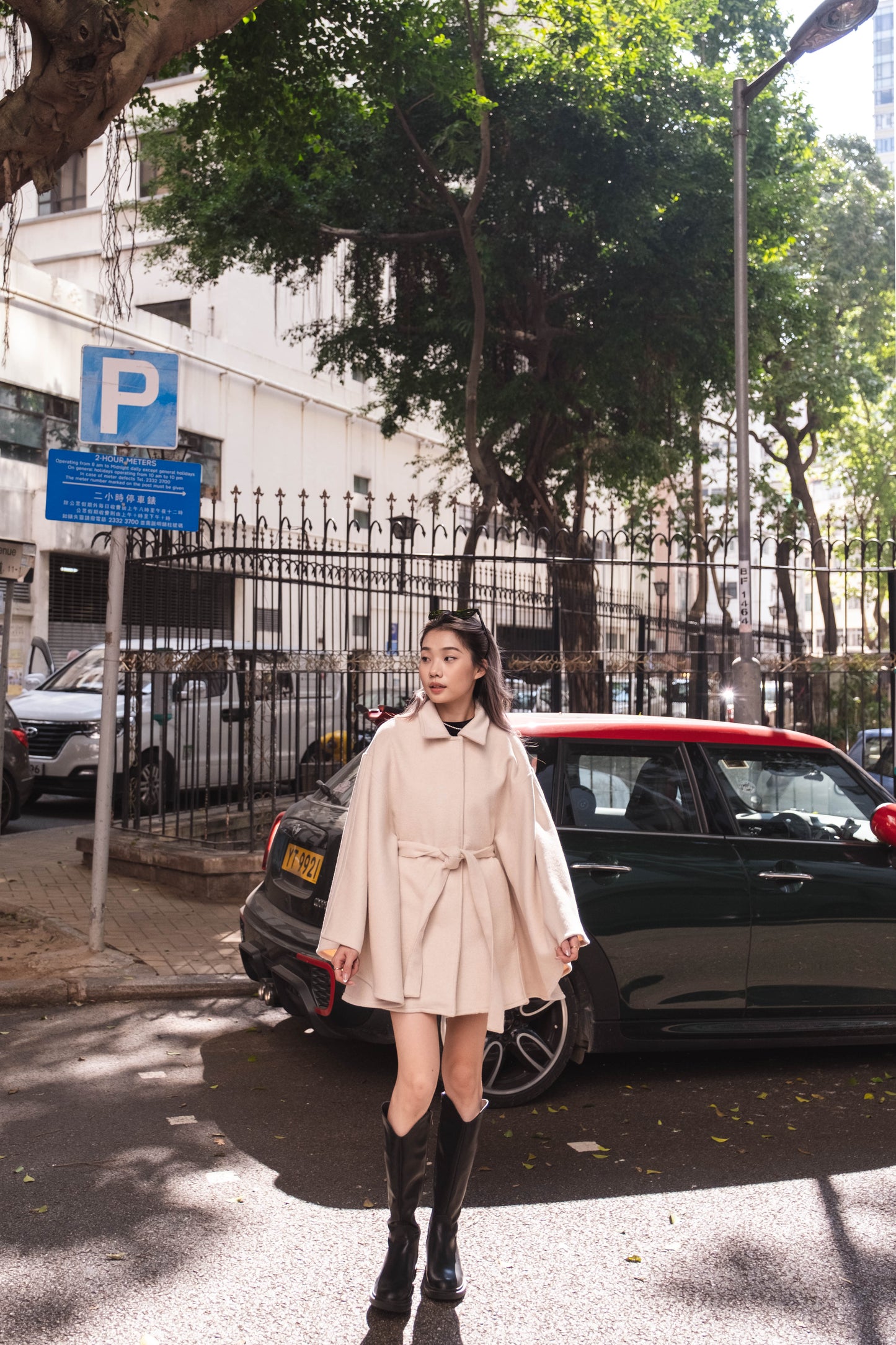 [高質之最! 美麗諾羊毛斗篷外套] Merino Wool Cape Coat - 2 colours