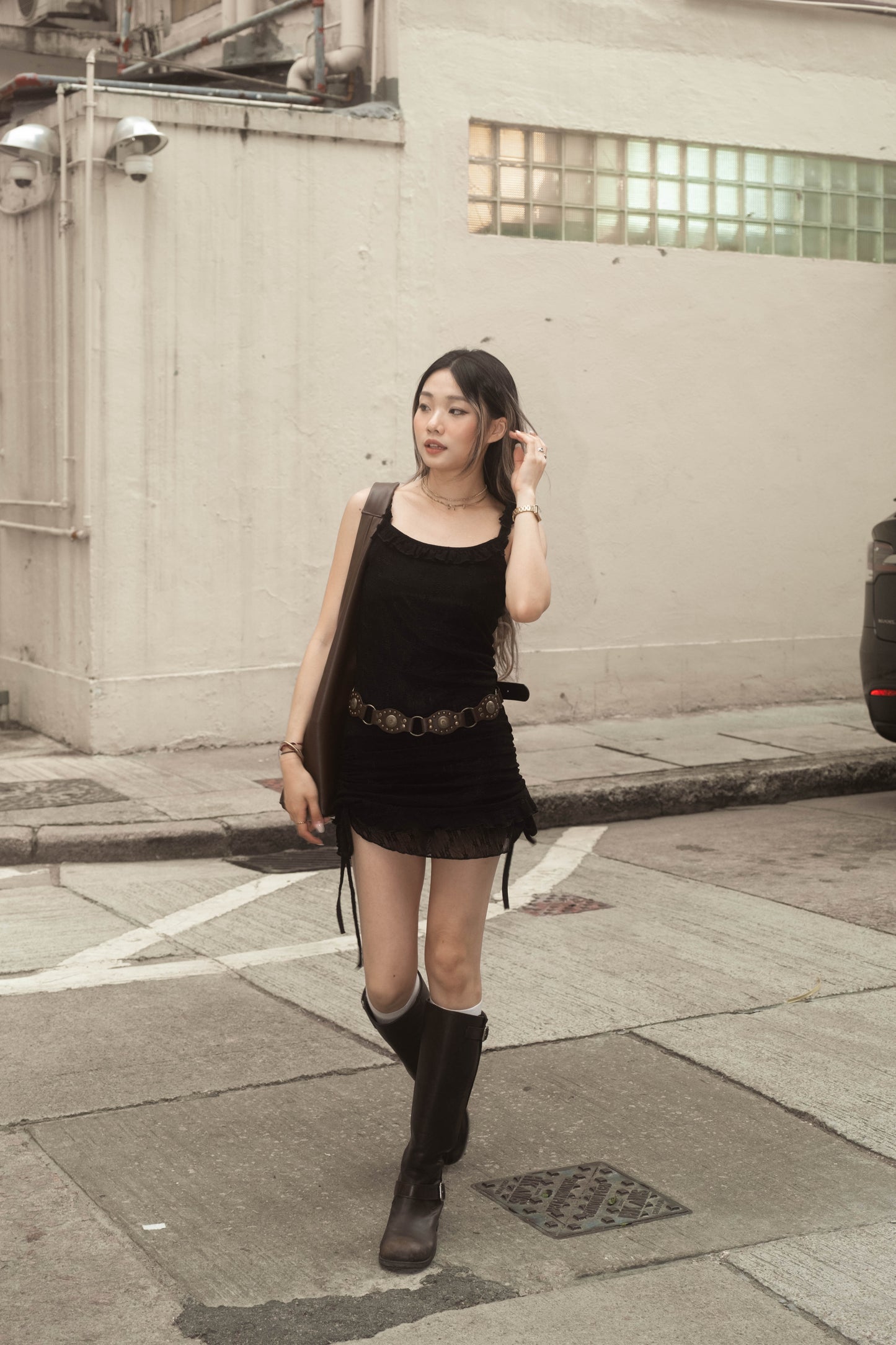 [ 可鹽可甜的 Lace 裙衫 兩種着法~] Modern Hobo Dreses - 2 colours