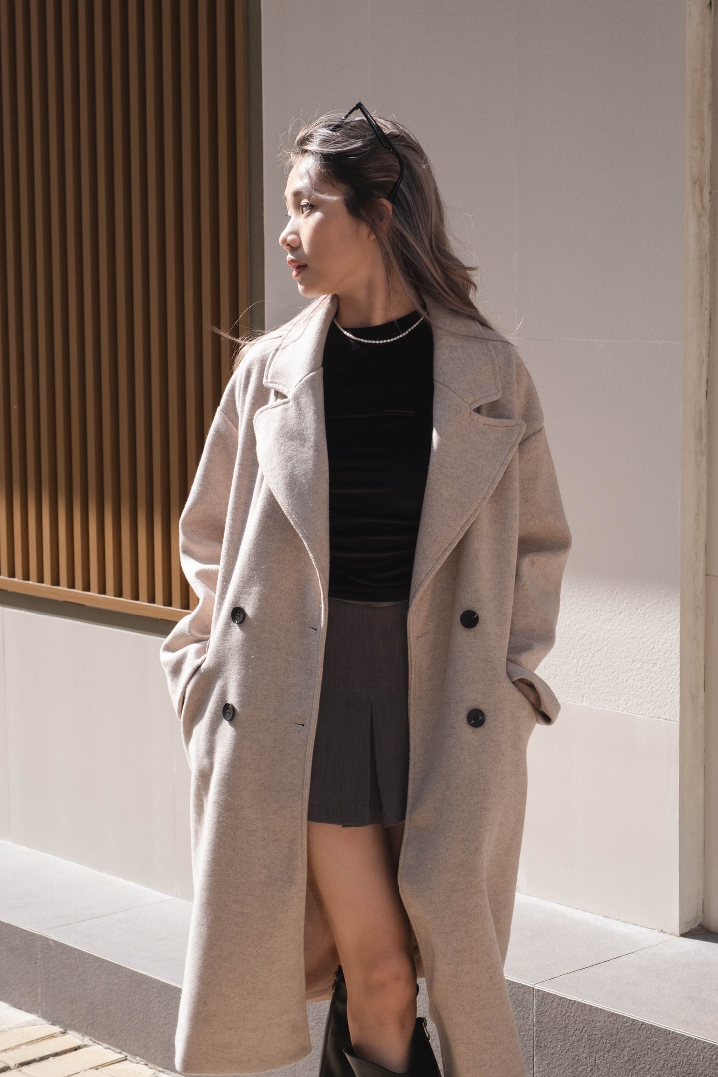 [ Must-have 經典長大褸 ]Double Breasted Long Coat