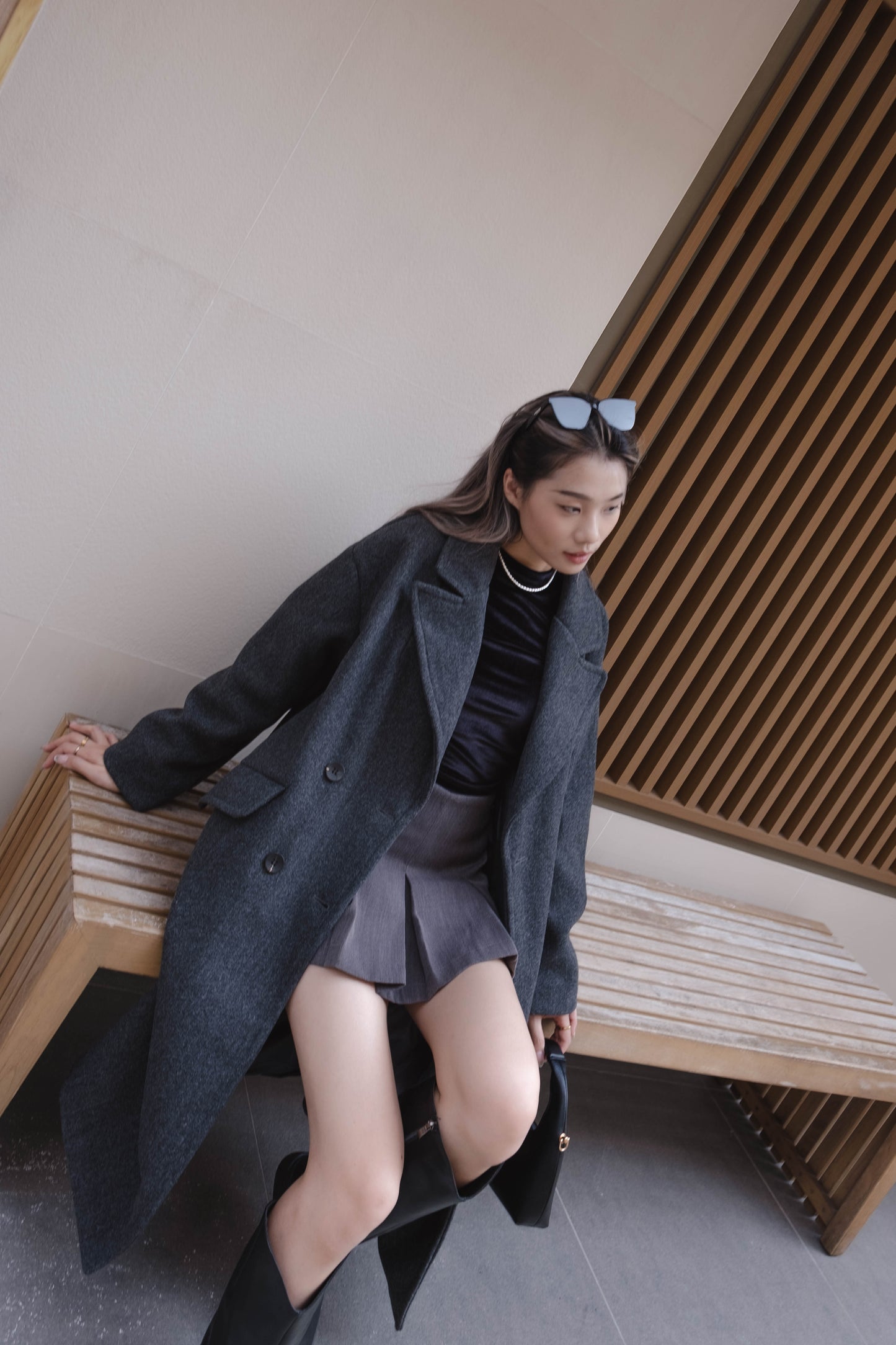 [ Must-have 經典長大褸 ] Double Breasted Long Coat