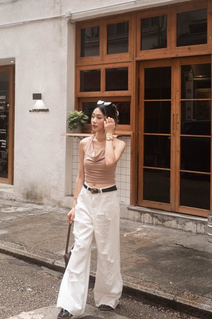 [ 多種着法+ 超軟熟 露背 Bra top] Versatile Backless Padded Top - 4 colours