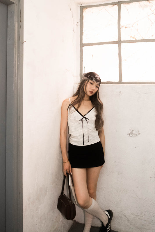 [ 本月新品 🆕 波點熱潮來襲!! ] Polka Dot Cami - 3 colours