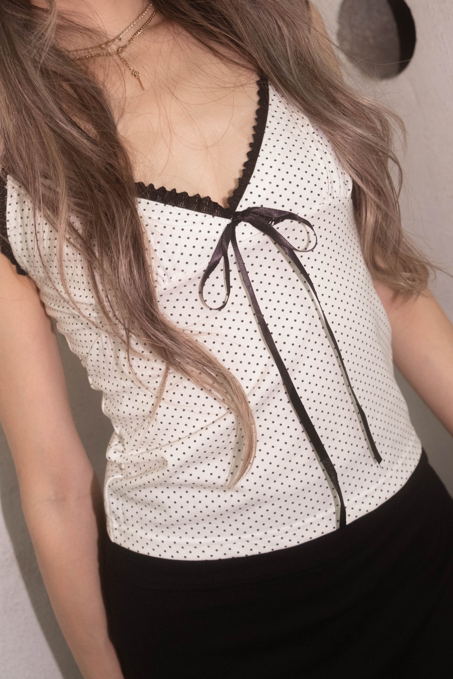 [ 本月新品 🆕 波點熱潮來襲!! ] Polka Dot Cami - 3 colours