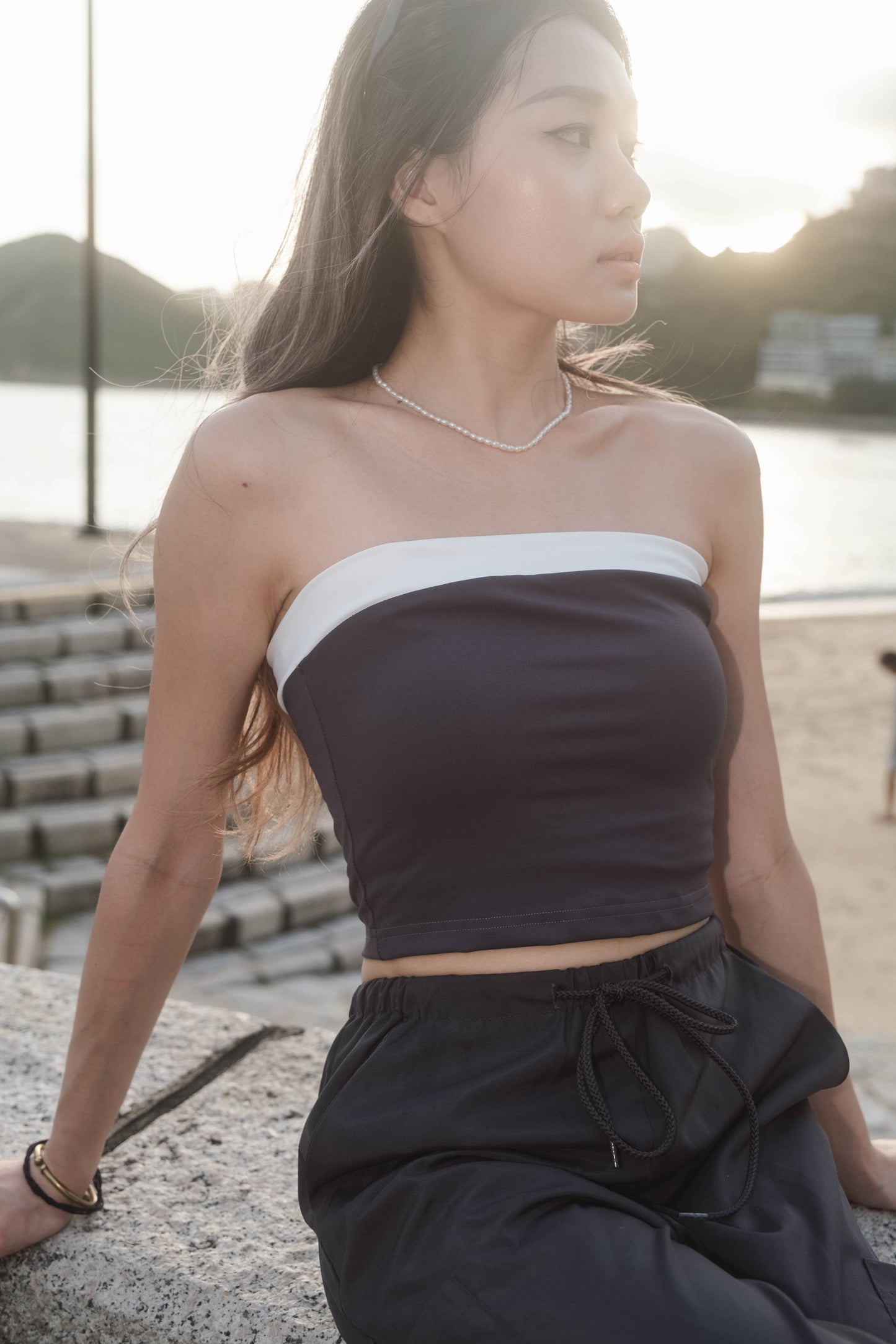 [ 不過時的個性 Tube Top ] The Basic Tube Top - Grey