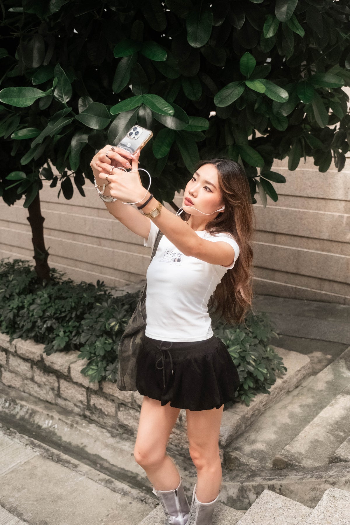 🆕 Bubble Hem Sweatshirt Mini Skirt - 2 colours