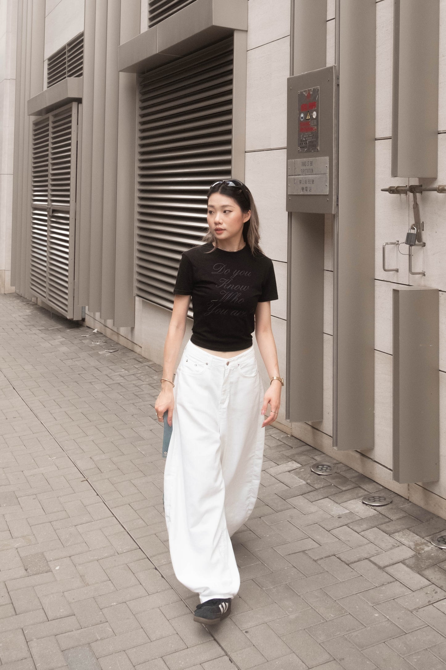 [ 天使來了～ 鐮刀褲! ] Angel's Wings Baggy Jeans