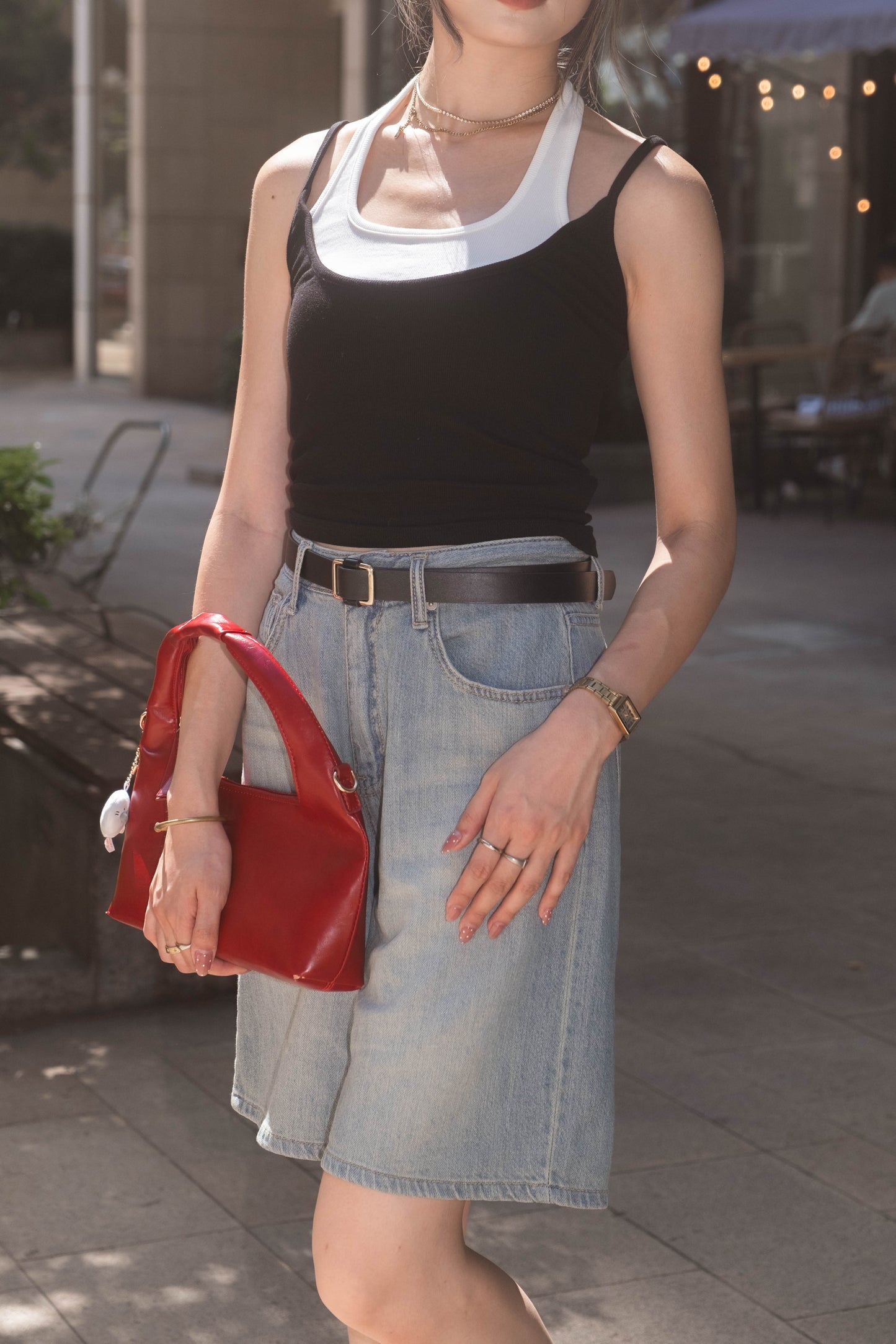 [ 日常穿搭 must-have 假兩件背心 ] Layered Tank  - 2 colours
