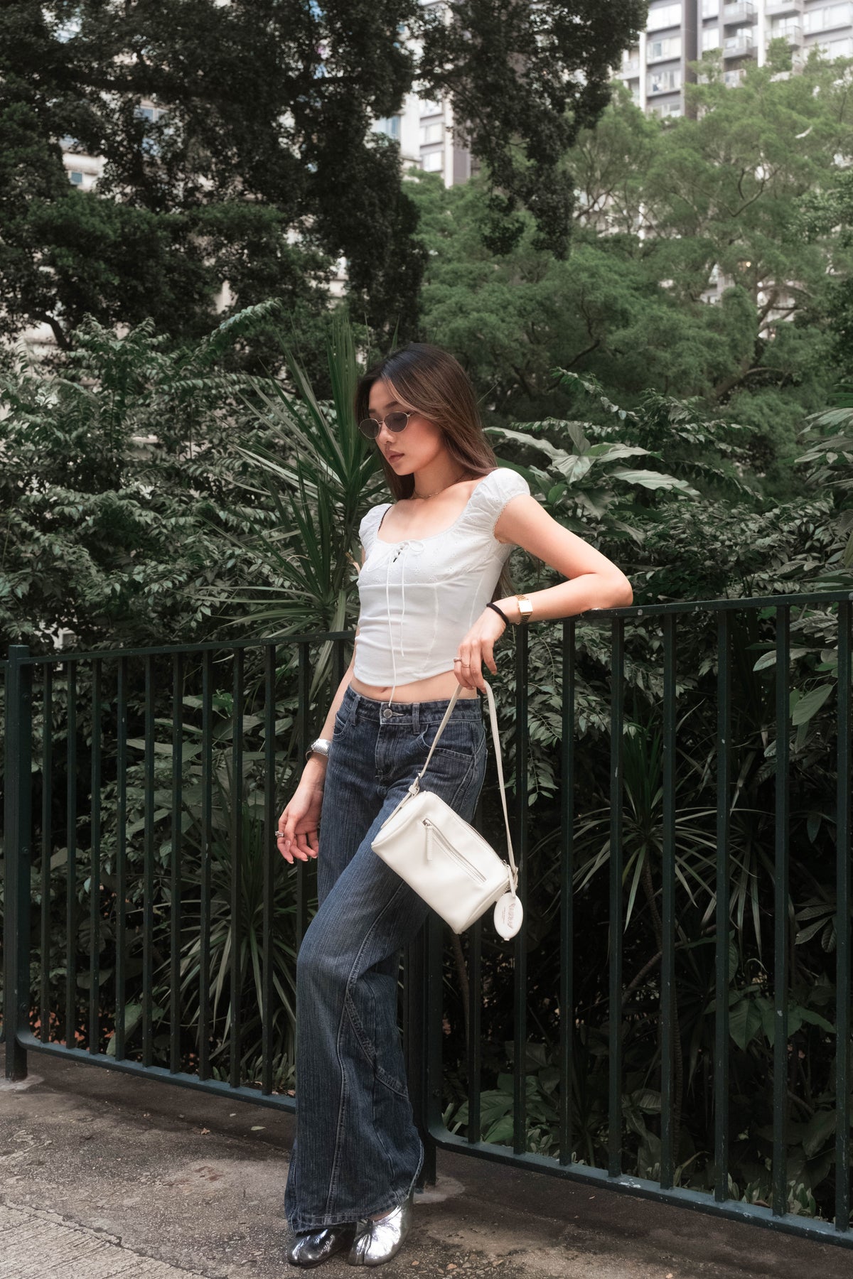 🆕 Eyelet Lace Milkmaid Corset Top