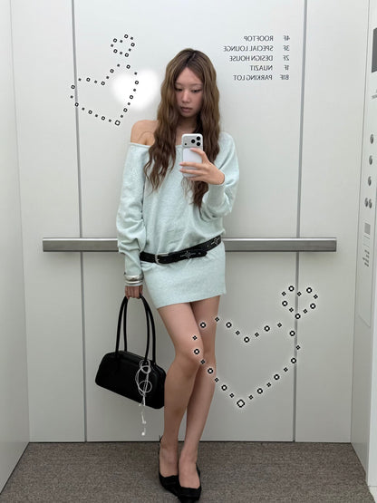 🆕 Asymmetric Knit Dress - 3 colours